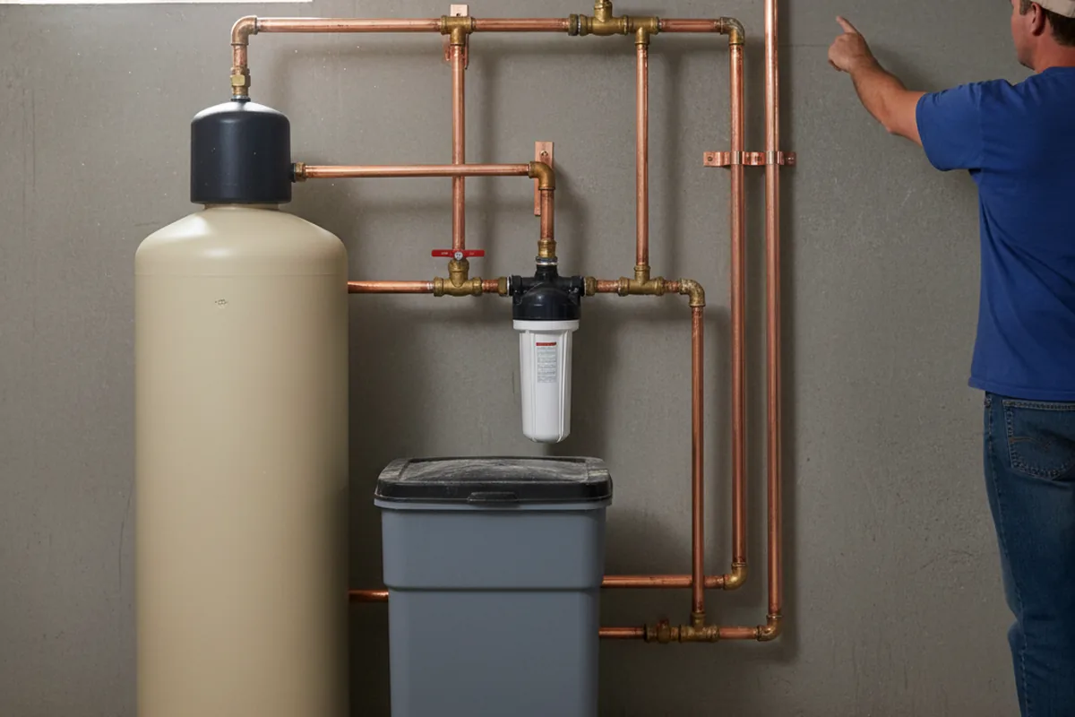 Whole-house water treatment system installed in Salt Point